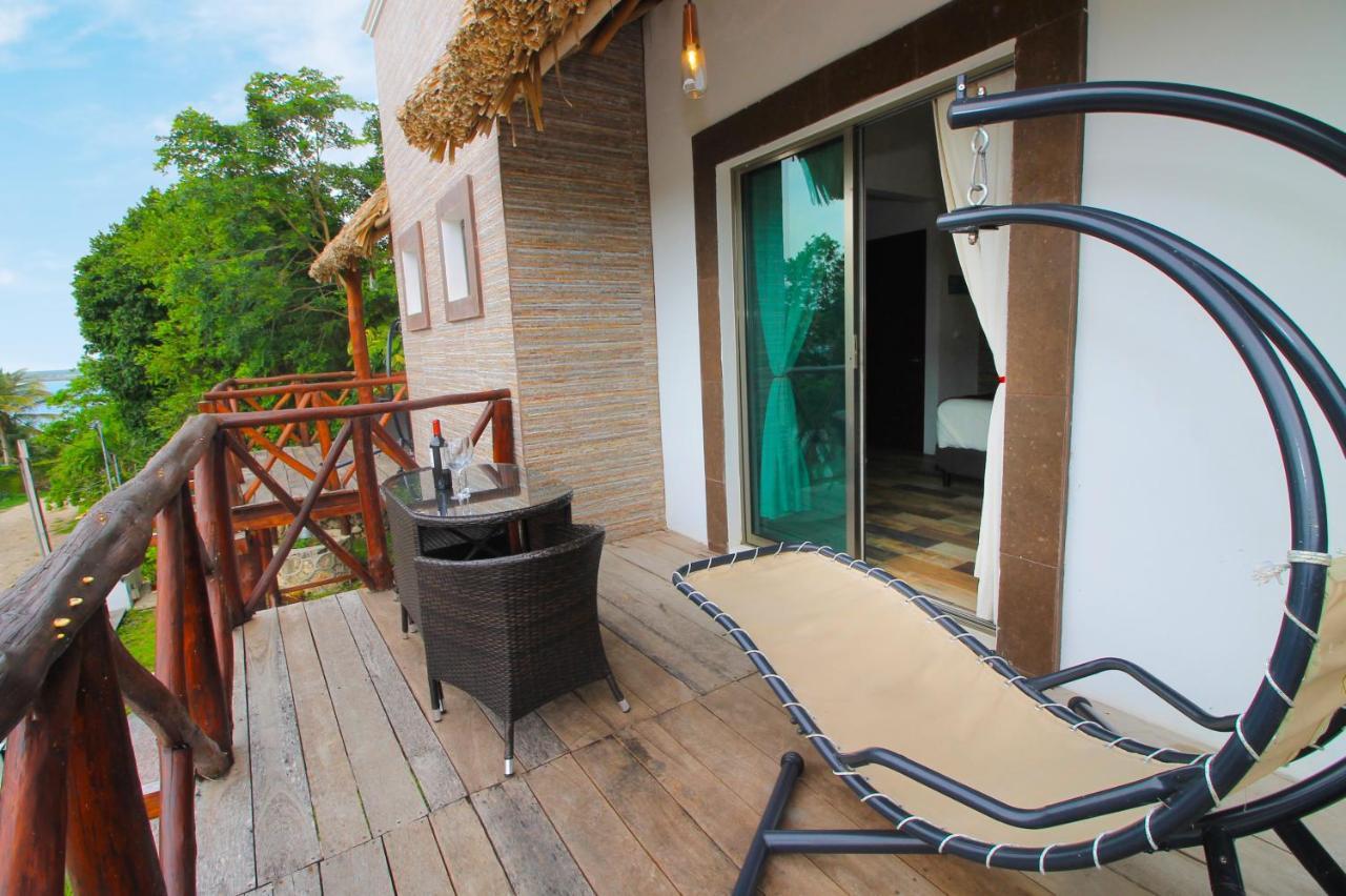 Hotel Pancho Villas Bacalar - Free Bikes And Paddles Экстерьер фото