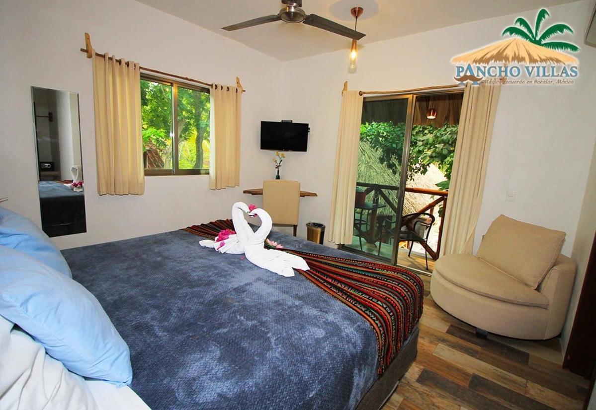 Hotel Pancho Villas Bacalar - Free Bikes And Paddles Экстерьер фото