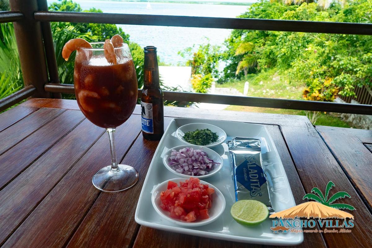 Hotel Pancho Villas Bacalar - Free Bikes And Paddles Экстерьер фото